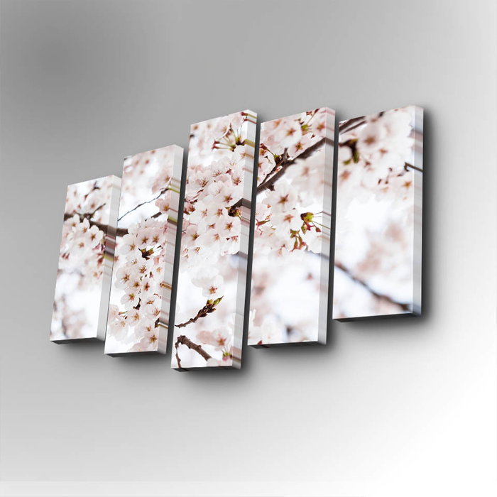 Wallity Cuadro Decorativo en Lienzo 5 Piezas Multicolor 5PUC-079 Wallity Cuadro Decorativo en Lienzo 5 Piezas Multicolor 5PUC-079